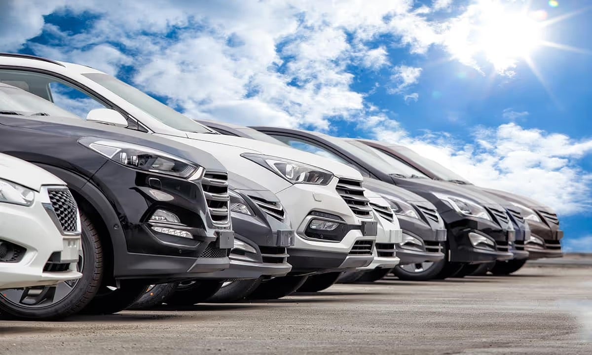 a lineup of premium used vehicles in rockford